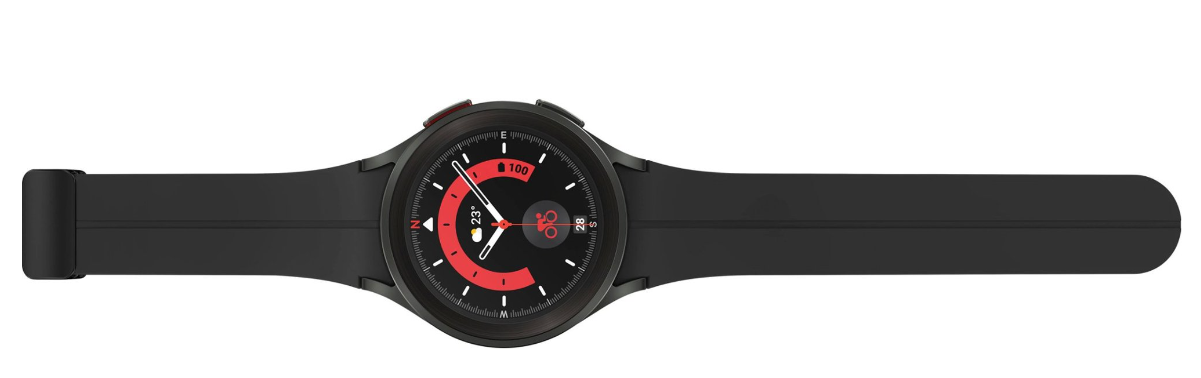 Samsung Galaxy Watch5 Pro Titanium Finish Smartwatch 45mm 4G LTE Unlocked