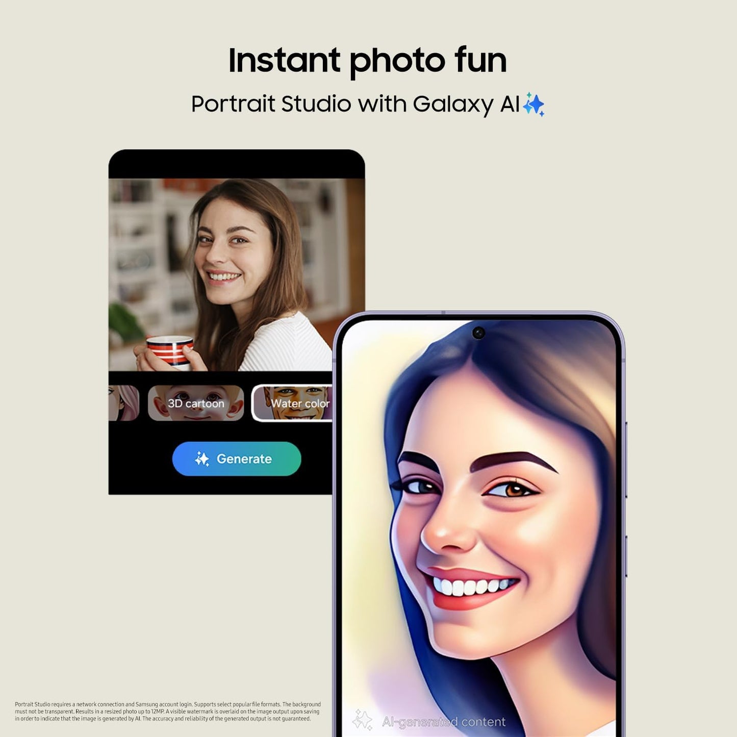 Samsung Galaxy S24 128GB, Onx Black, Colbalt Violet