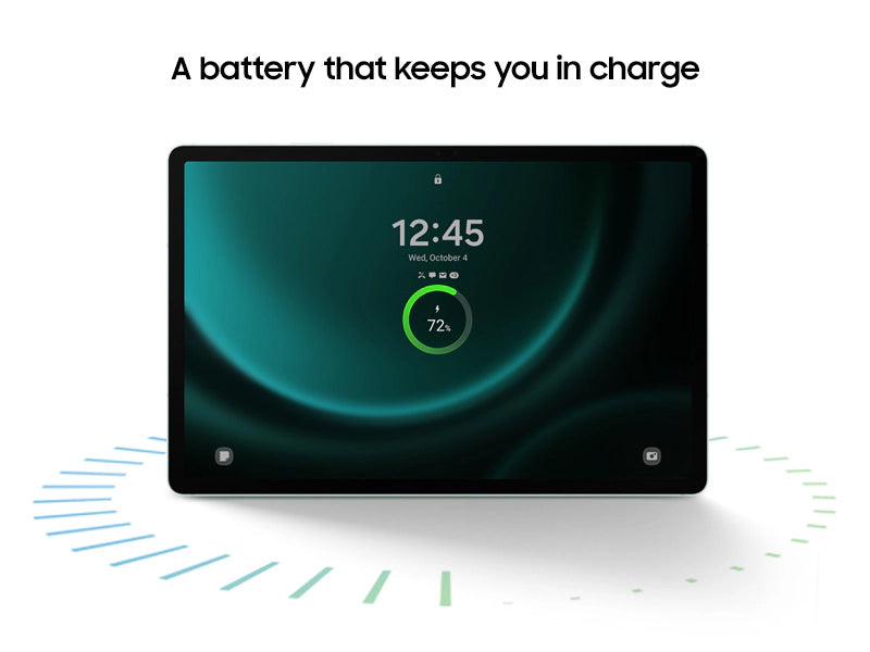 Samsung Galaxy Tab S9 FE SM-X518U 128GB, Wi-Fi + 5G 10.9" - Gray